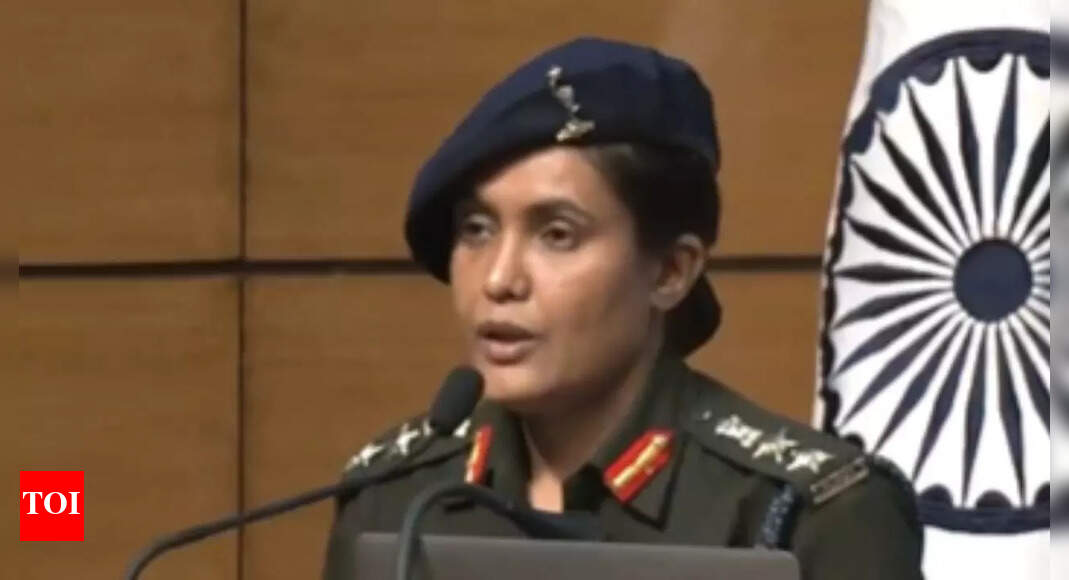 Who is Colonel Sofiya Qureshi? Indian Army officer who briefed the world on 'Operation Sindoor' against Pakistan