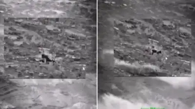 Watch: Army shares footage of strike on LeT suicide bomber training camp in Kotli, PoK