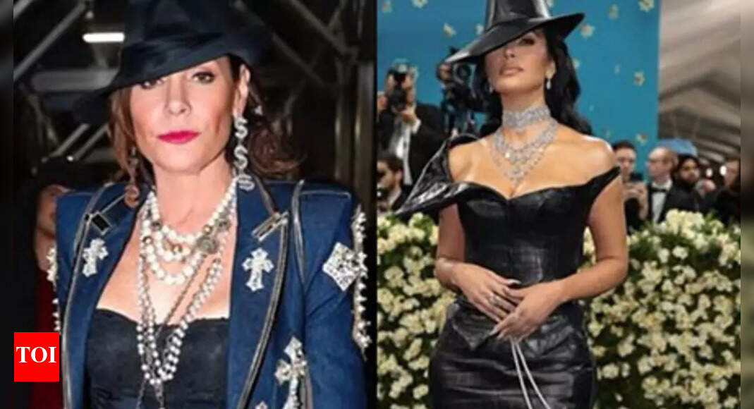 Luann de LessepsはKim KardashianのMet Gala 2025レッドカーペットの見た目比較に反応します