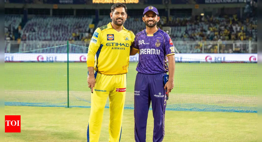 KKR vs CSK Live Score: Ajinkya Rahane keeps the ante up for Kolkata