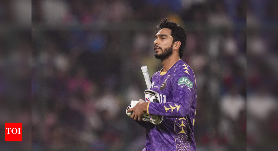 IPL 2025: KKR 23.75 रूपिया Cr फेंकता है, CSK के खिलाफ XI में खेल रहा है क्रिस्टेट समाचार