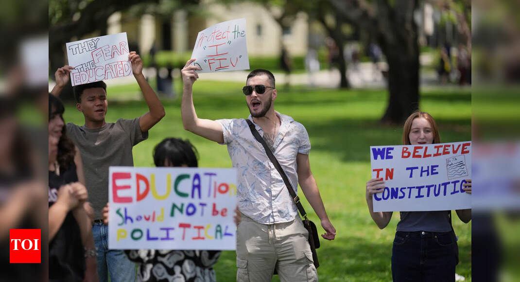After thousands of visa losses, US colleges warn international students not to travel – The Times of India