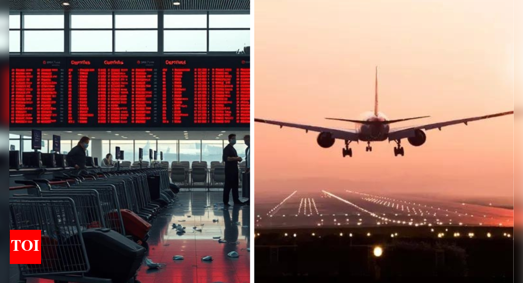 Operation sindoor: Delhi airport sees cancellation of 140 flights