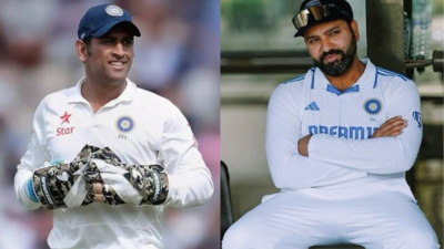 17:29: Rohit Sharma follows the footsteps of MS Dhoni