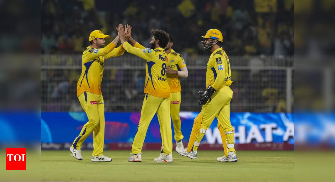 Ravindra Jadeja surpasses KKR’s mentor, becomes CSK’s leading wicket-taker in IPL | Cricket News – The Times of India