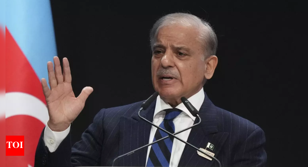 पाकिस्तानी प्रधानमंत्री शाहबाज़ शरीफ का दावा है कि वह 5 भारतीय विमानों में गोली मारता है, लेकिन कोई सबूत नहीं देता है पाकिस्तानी प्रधानमंत्री शाहबाज़ शरीफ का दावा है कि वह 5 भारतीय विमानों में गोली मारता है, लेकिन कोई सबूत नहीं देता है