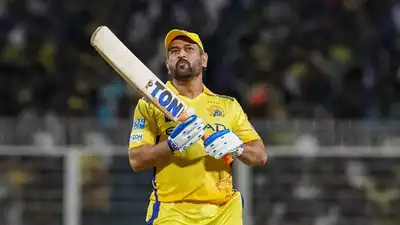 Chennai Super Kings captain and veteran MS Dhoni spoke about his future in cricket after this season concludes following their win over Kolkata Knight Riders at Eden Gardens. (PTI) MS Dhoni discloses future plans after CSK end losing streak vs KKR: 'After this IPL gets over...'