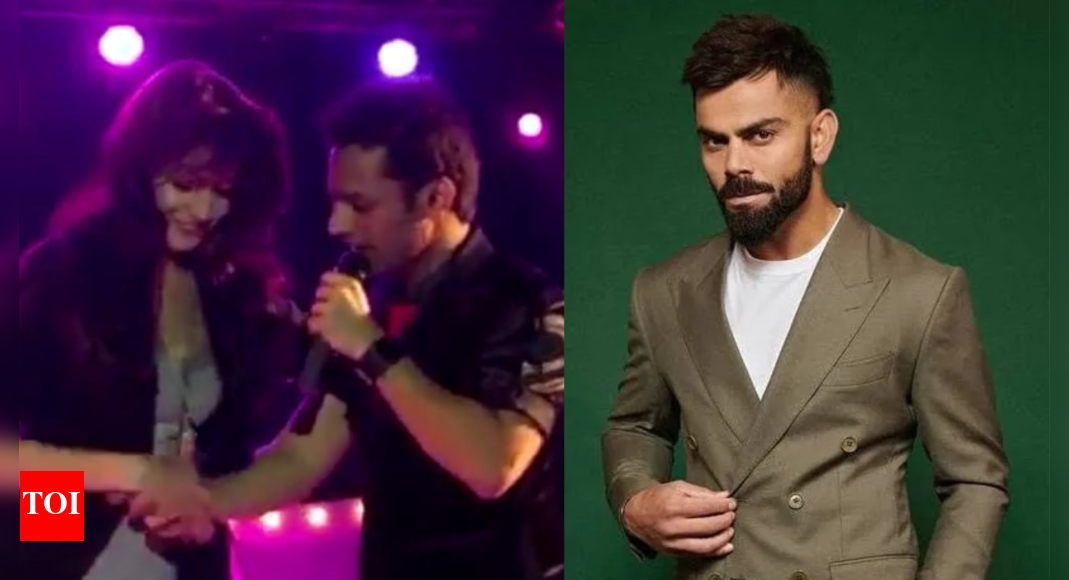 Rahul sings for Anushka, kisses her hand in old VIDEO
