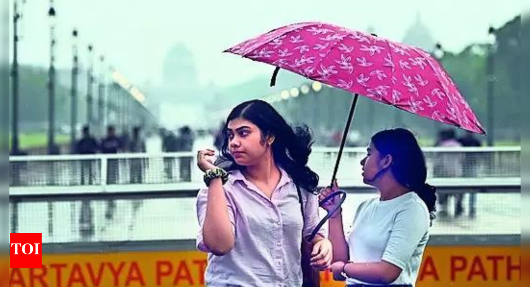 Yellow alert: Delhi-NCR likely to witness light rain, thunderstorm for next two days | Delhi News – The Times of India
