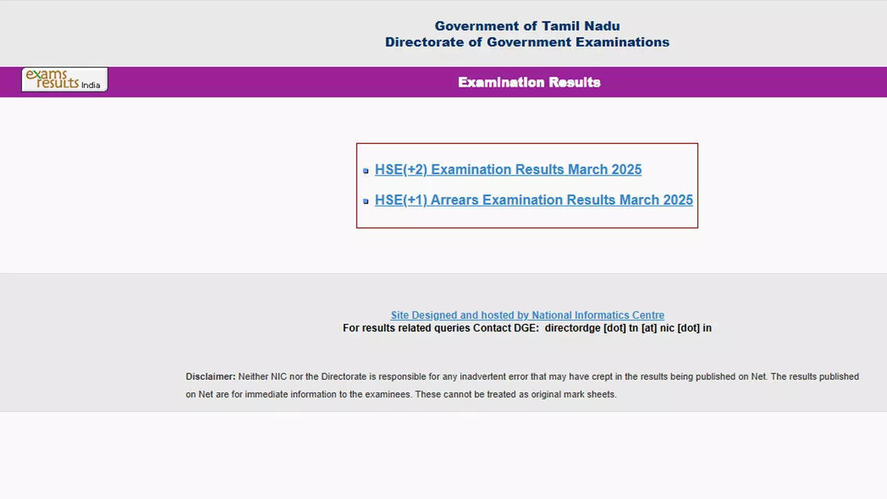 dge.tn.gov.in, TNDGE தமிழ்நாடு 12வது (+2) HSE முடிவுகள் 2025 வெளியீடு: மதிப்பெண் பட்டியலை எப்படி பதிவிறக்குவது, 26,000க்கும் மேற்பட்ட மாணவர்கள்