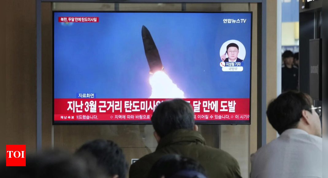 North Korea Fires Flurry of Short-Range Ballistic Missiles