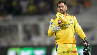'Wait! one player left': MS Dhoni's viral gesture melts the internet
