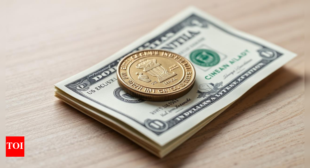 Rupee falls 84 paise to close at 85.61 against US Dollar amid India-Pakistan tensions