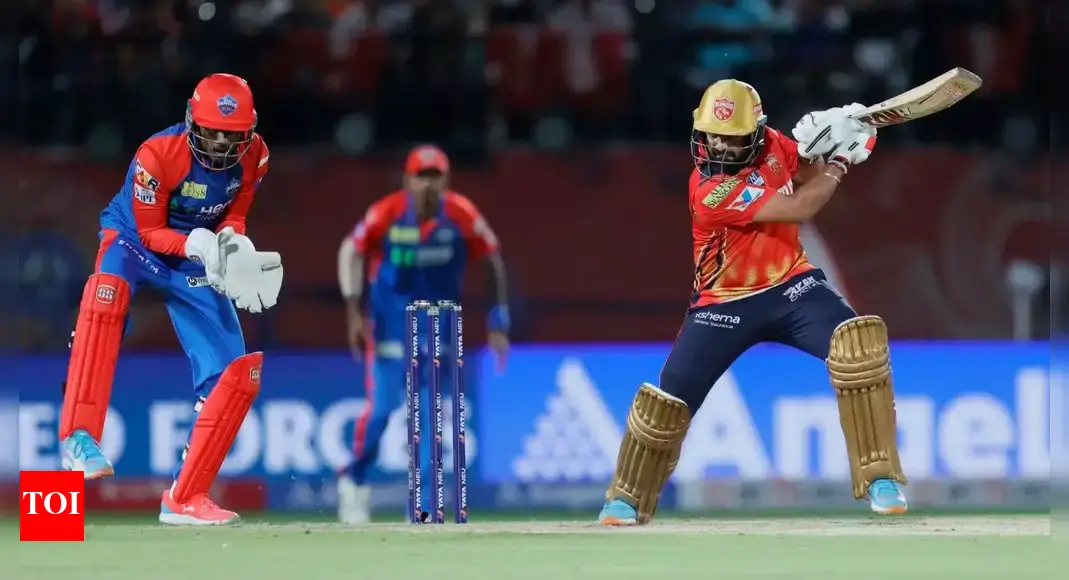 PBKS vs DC Live Score: Priyansh Arya slams half-century