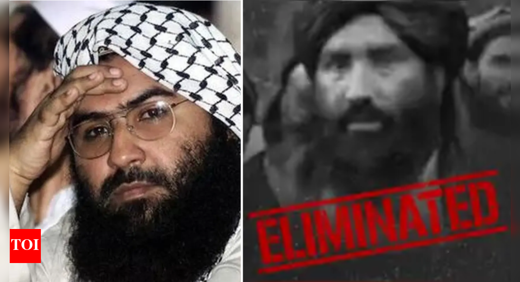 ‘Eliminated’: BJP claims Masood Azhar’s brother and Jaish leader Abdul Rauf Azhar killed in airstrikes under Operation Sindoor | India News – The Times of India