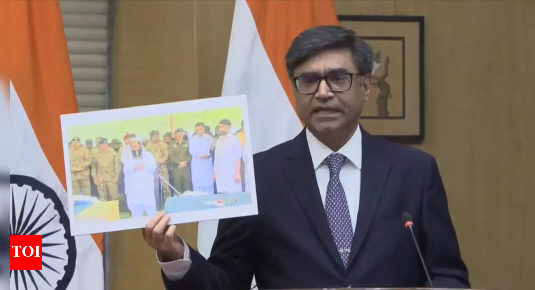 On Pak's civilian killed claim, MEA replies with terrorist's funeral pic
