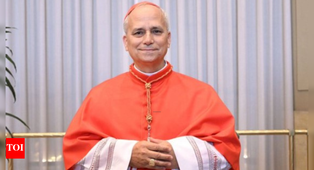 Cardinal Robert Prevost succeeds Pope Francis amid cheers in St Peter’s Square