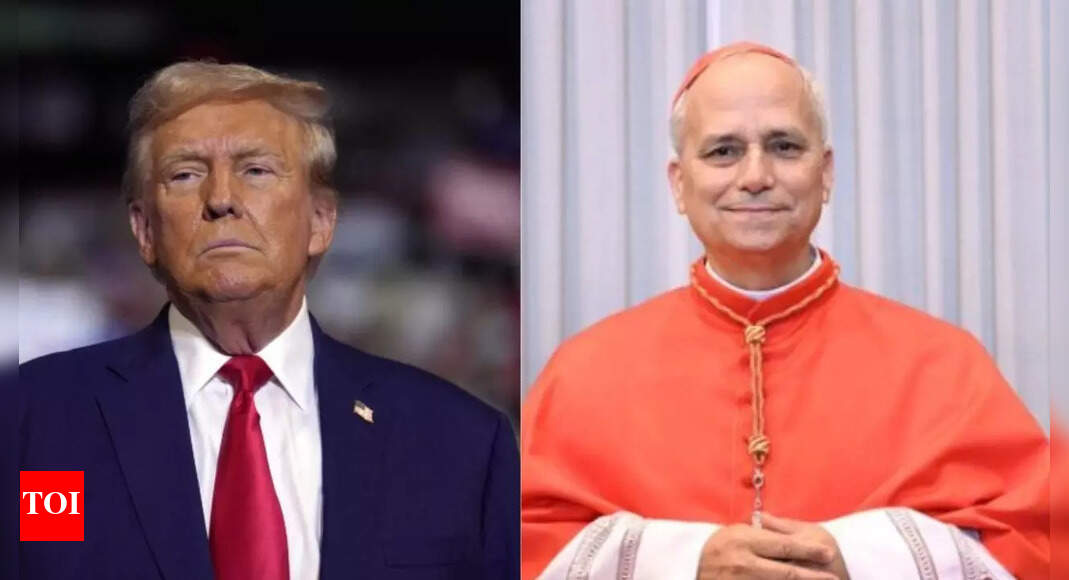 Trump hails Pope Leo XIV’s election as first American pontiff despite past friction
