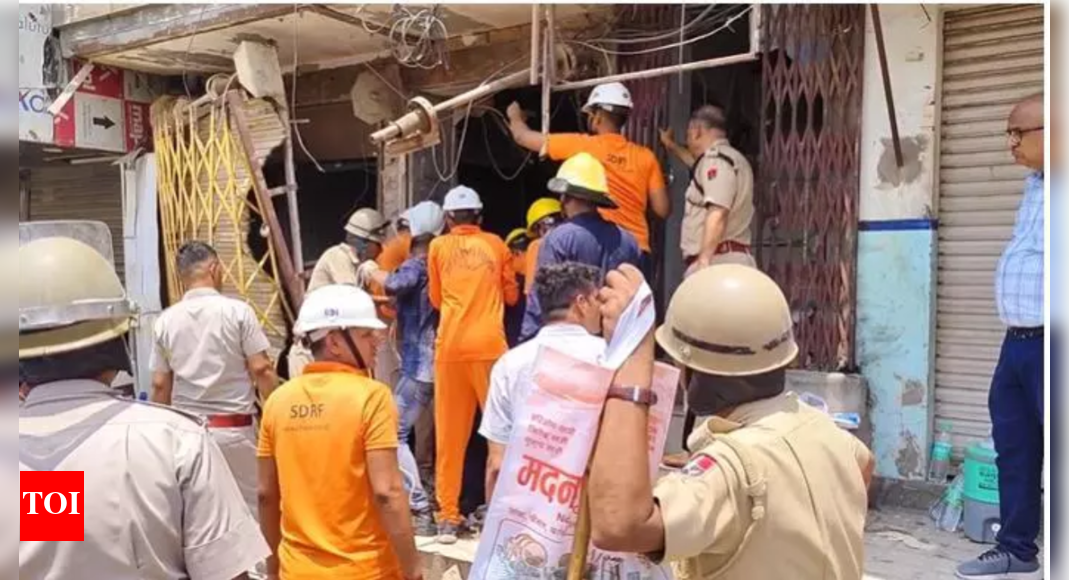 बीकानर ज्वेलरी कॉम्प्लेक्समध्ये एलपीजी सिलेंडर ब्लास्टमध्ये 9 पासून टोल माउंट्स | भारत बातम्या