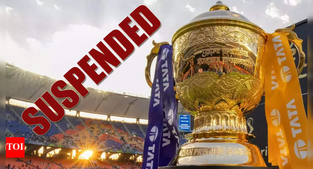IPL 2025: BCCI suspends IPL 2025 amid India-Pakistan tensions