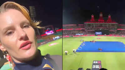 'Bombs are coming': Cheerleader's terrifying video from PBKS vs DC match goes viral