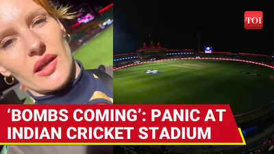 ‘Bombs Are Coming’: India-Pak Aerial Clash Sparks Panic During IPL; Chilling Video from Dharamsala