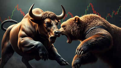KSE 100 had dropped 7.6% to 101,598.91 on Thursday. (AI image) India-Pakistan tensions: Karachi Stock Exchange index KSE 100 up 2% after crash