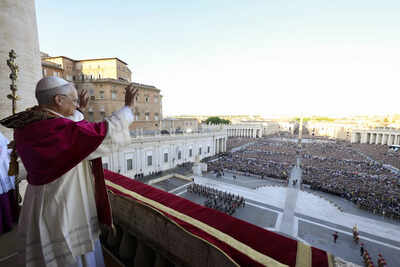 Pope Leo XIV celebrates first Mass after historic election as Pope Francis' successor