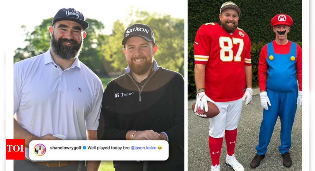 Shane Lowry Halloween Costume Travis Kelce