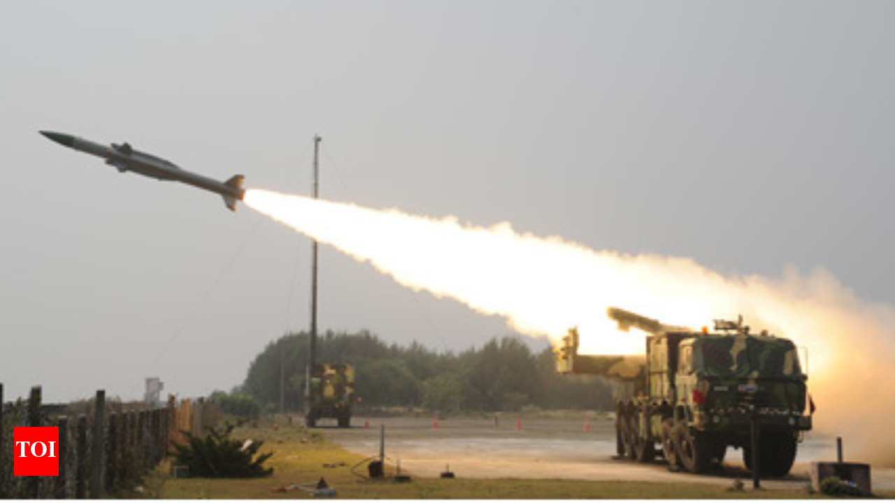 India-Pakistan tensions: Key features of Akash missile system that helped  repel drone attacks along LoC | India News - The Times of India
