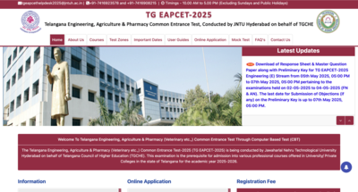 TG EAPCET 2025 result date announced: Check how to download scorecards here – Times of India