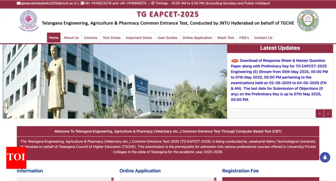 TG EAPCET 2025 result date announced: Check how to download scorecards here
