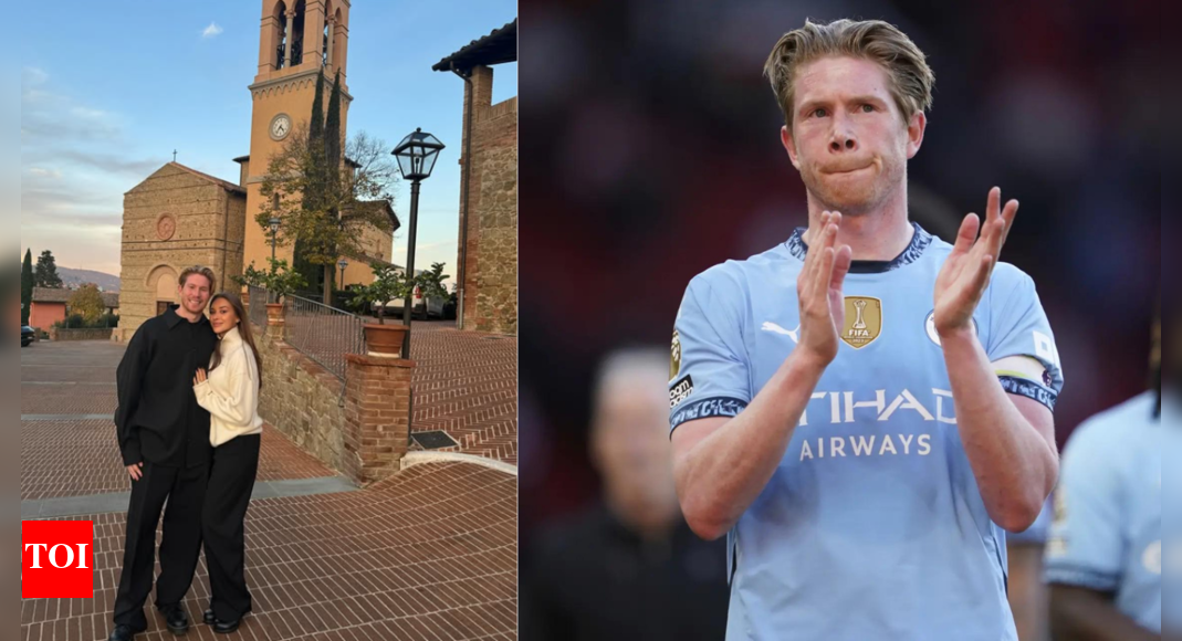 Kevin De Bruyne’s wife spotted house-hunting: Biggest clue to his next move after Manchester City exit | International Sports News – The Times of India