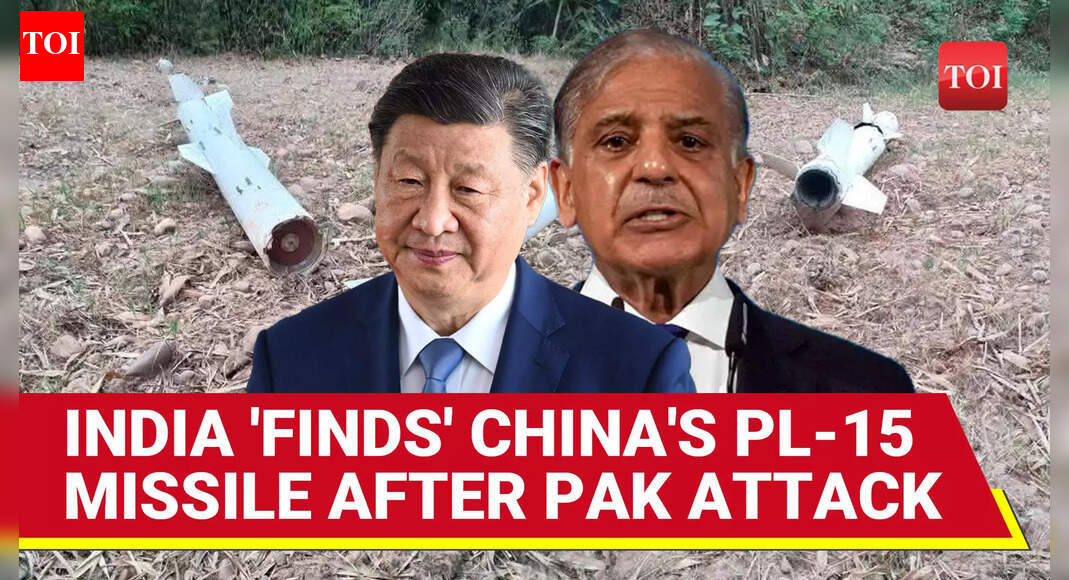 Chinese PL-15 Missile Lands In Punjab: Pakistan’s China-Backed Strike ...