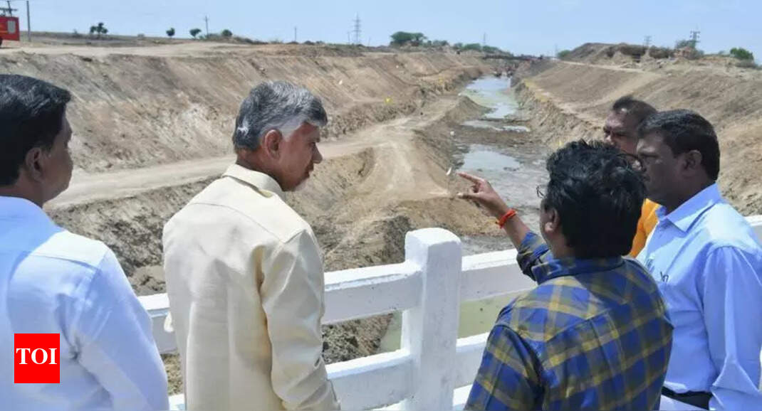 Release of water from HNSS project on July 10, assures CM | Vijayawada ...