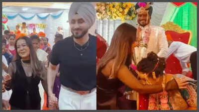 Neha Kakkar and Rohanpreet Singh attend driver's wedding; gifts gold ring to the groom and gold chain to the bride