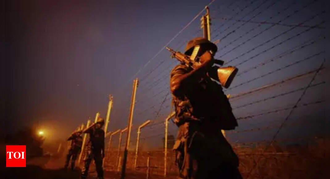 Pakistan drones spotted at 26 locations across LoC, IB; Army launches retaliatory action | India News – The Times of India