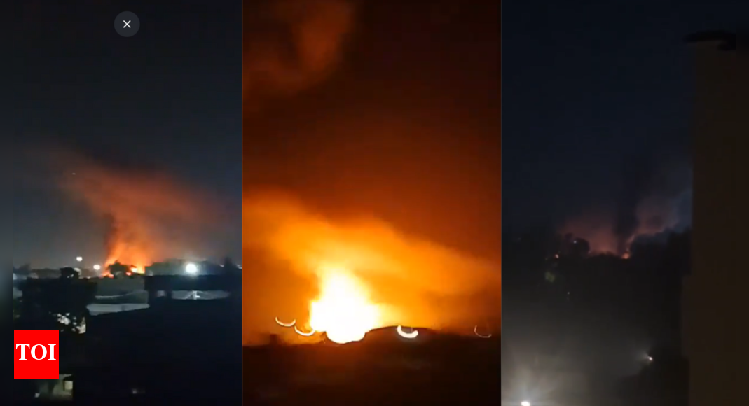 Operation Sindoor: Multiple explosions heard at several Pakistan air bases