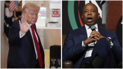  Eric Adams meets Donald Trump at White House after DOJ drops corruption case