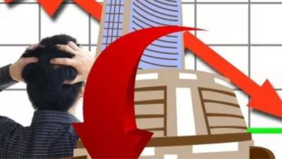 Representative image Sensex slides 880 points as foreign funds turn sellers