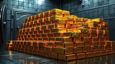 Globally, central banks' collective gold holdings grew from 26,000 tonnes to 32,000 tonnes during the 15-year period ending 2024. (AI image) Big jump in gold reserves! Not just India’s RBI, central banks around the world are stocking up on gold - here’s why