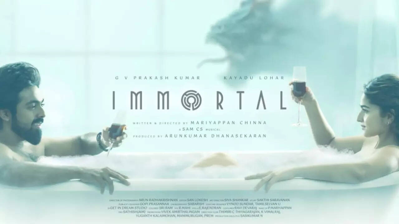 G.V. Prakash and Kayadu Lohar dazzle in the first look of 'Immortal', a promising romantic drama | Tamil Movie News - The Times of India