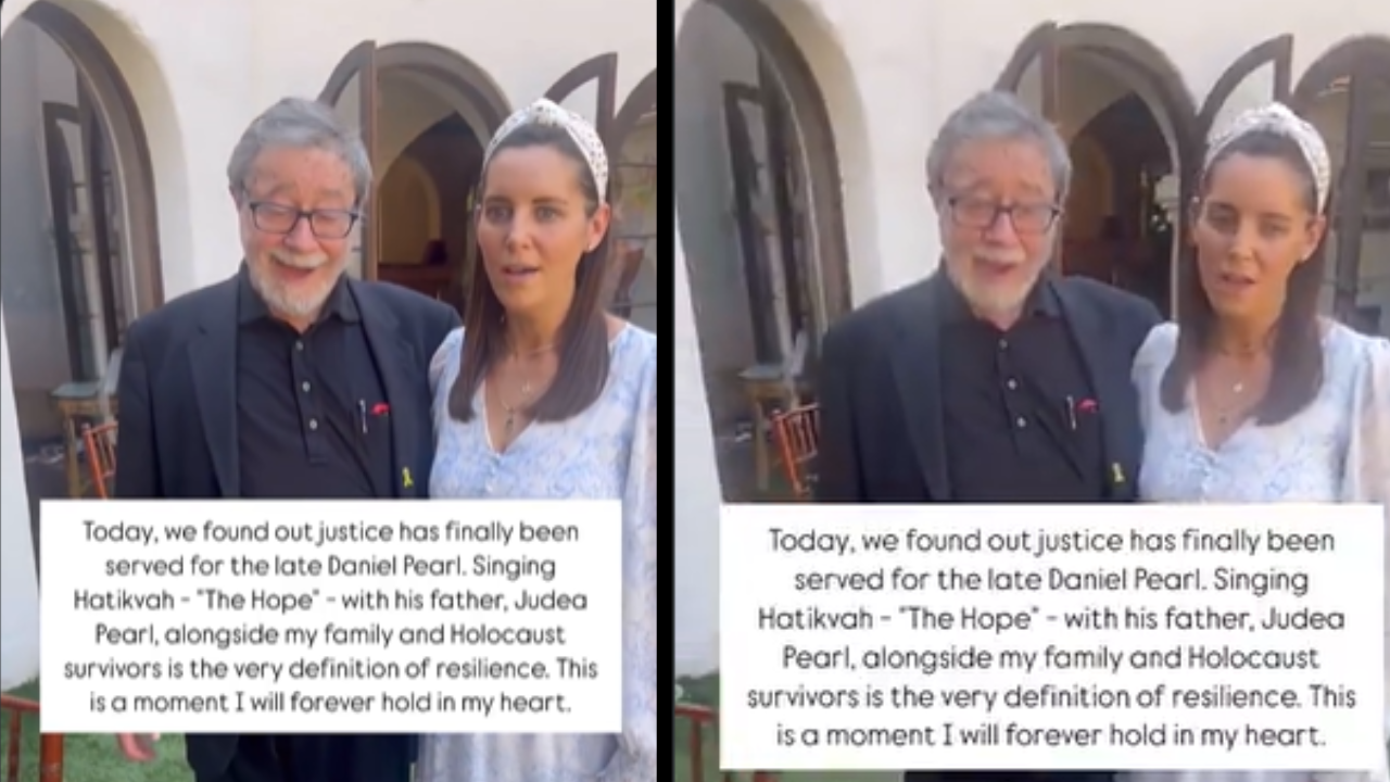 Operation Sindoor: Slain journalist Daniel Pearl's father sings Israel national anthem on learning son's