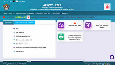 AP ICET 2025 answer key shortly on cets.apsche.ap.gov.in; here’s how to check – Times of India
