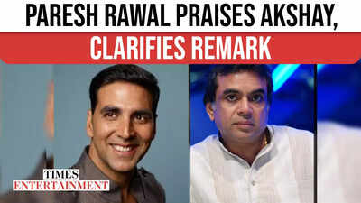 Paresh Rawal Clears Air on Akshay Comment, Calls Him a Wonderful Co-Star
