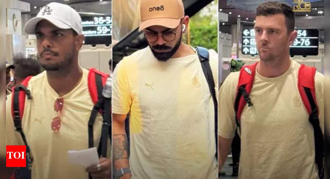 RCB IPL PAUSE की पृष्ठभूमि के खिलाफ बैंगलोर में खिलाड़ियों की सुरक्षित वापसी की पुष्टि करता है क्रिस्टेट समाचार