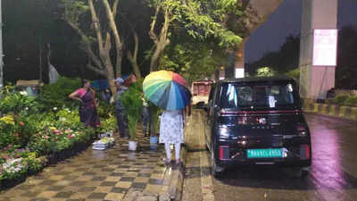 Rainy evenings give city early monsoon vibes