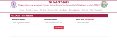 TG EAPCET results 2025 declared: Direct link to download scorecards, toppers list here – Times of India