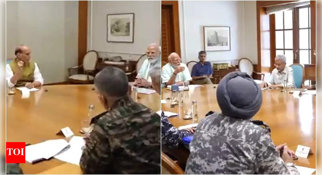 India-Pakistan tension: PM Modi chairs high-level meeting with top defence officials
