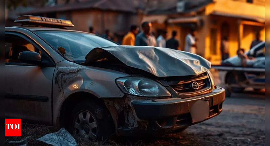 Speeding car mows down woman, 4 children in Kota | Jaipur News - Times ...